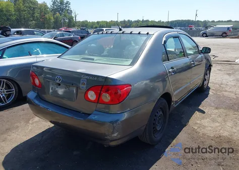 2006 Toyota Corolla Ce из США, поврежденный, VIN 2T1BR32E26C651203